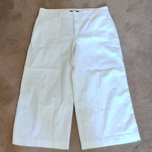 Chaps Wide Leg Cropped Pants